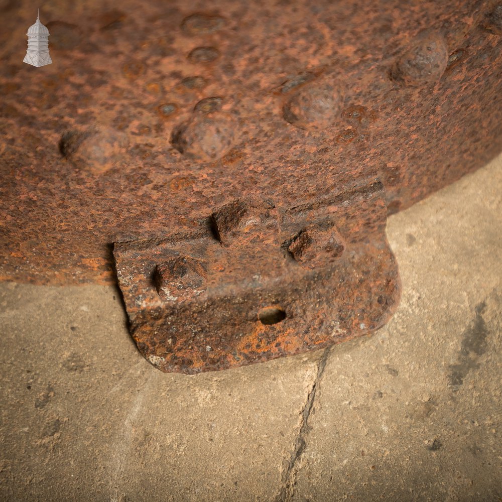 Antique Riveted Vertical Steam Boiler