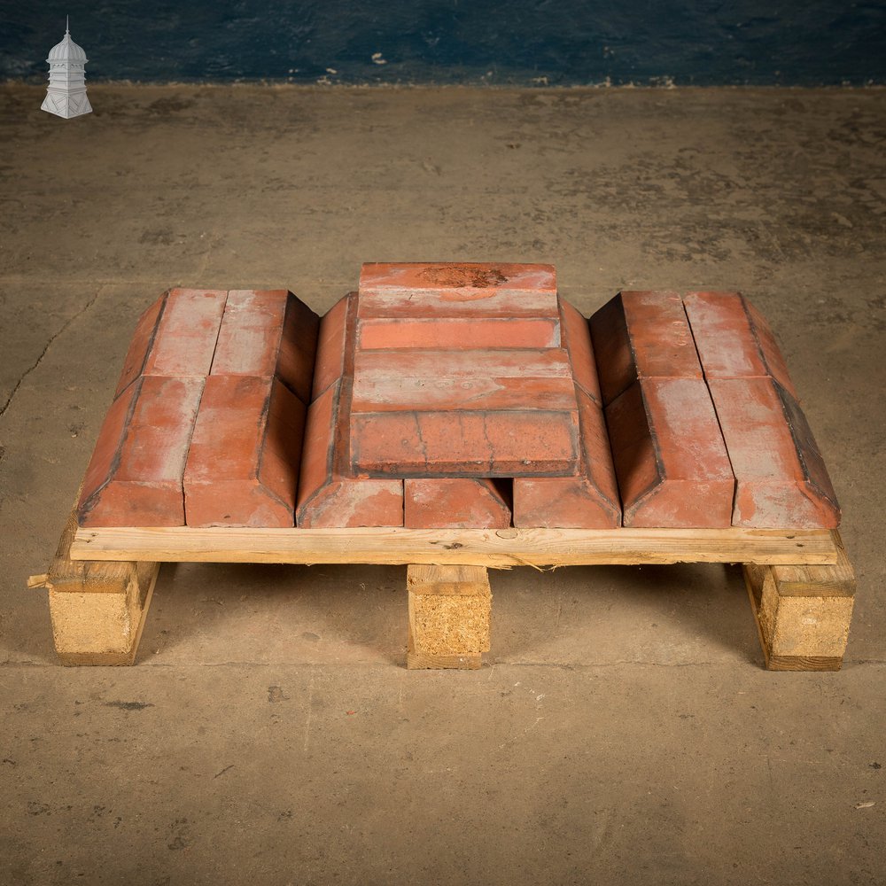 2 1/4" Plinth Stretchers, Reclaimed Red Brick - A Run of 4 Metres