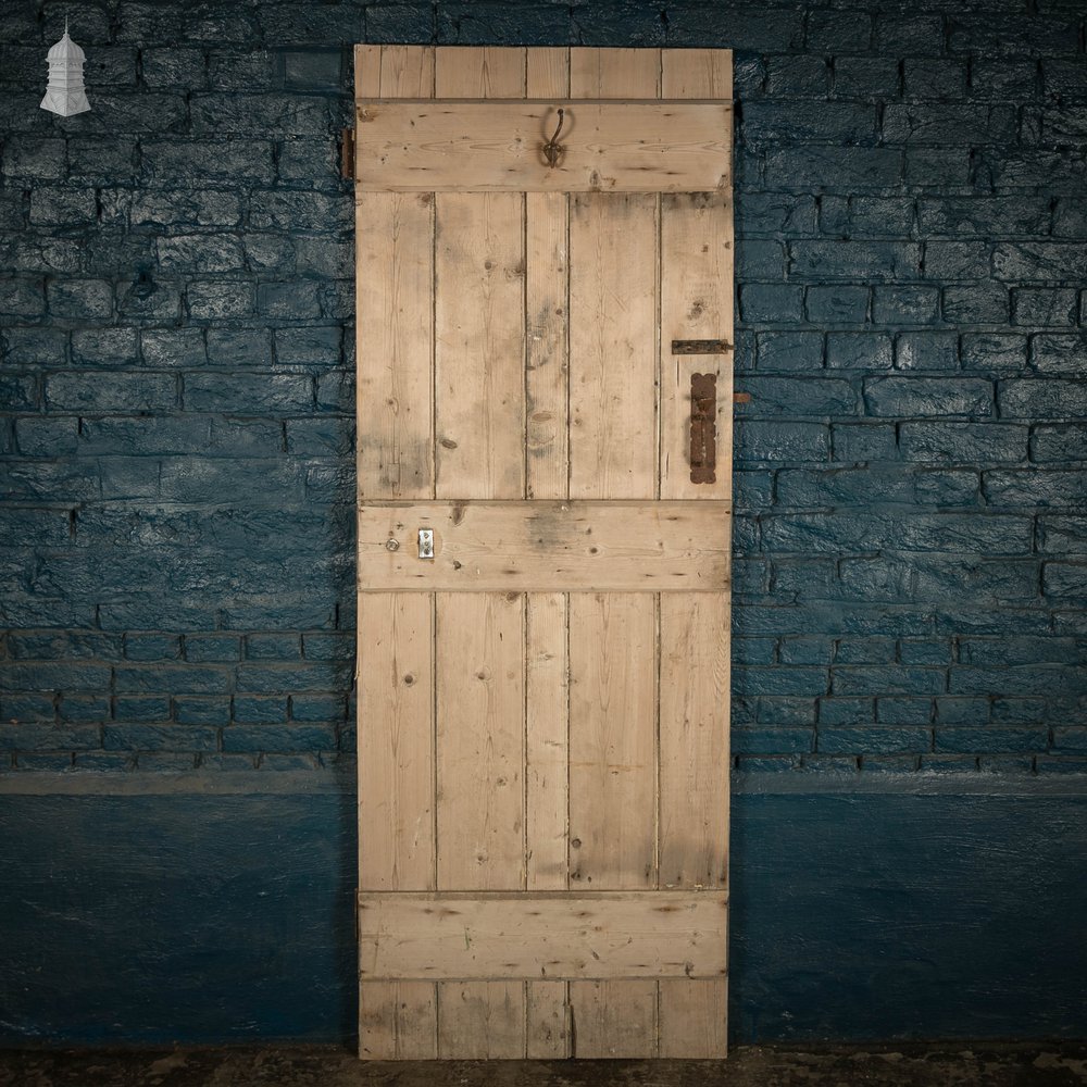 Ledged Plank Door, Georgian Pine Cottage Door