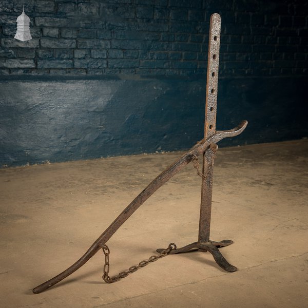 Cart / Wagon Jack, Antique Wrought Iron