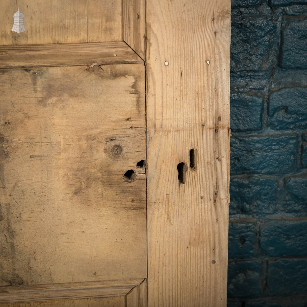 Pine Panelled Door, Victorian 4 Panel