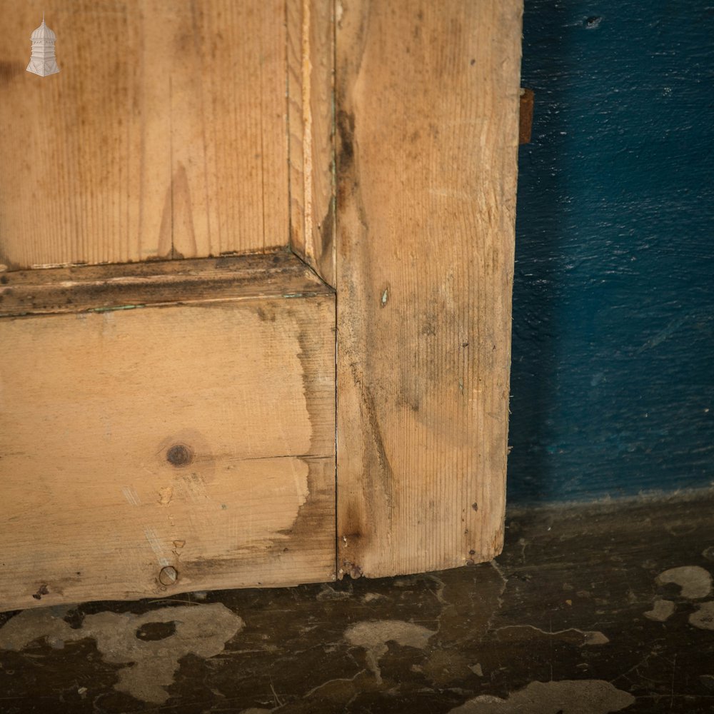 Pine Panelled Door, Victorian 4 Panel