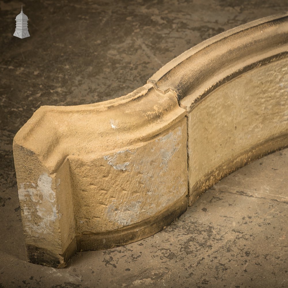 Classical Stone Arched Pediment Door Window Hood Mould