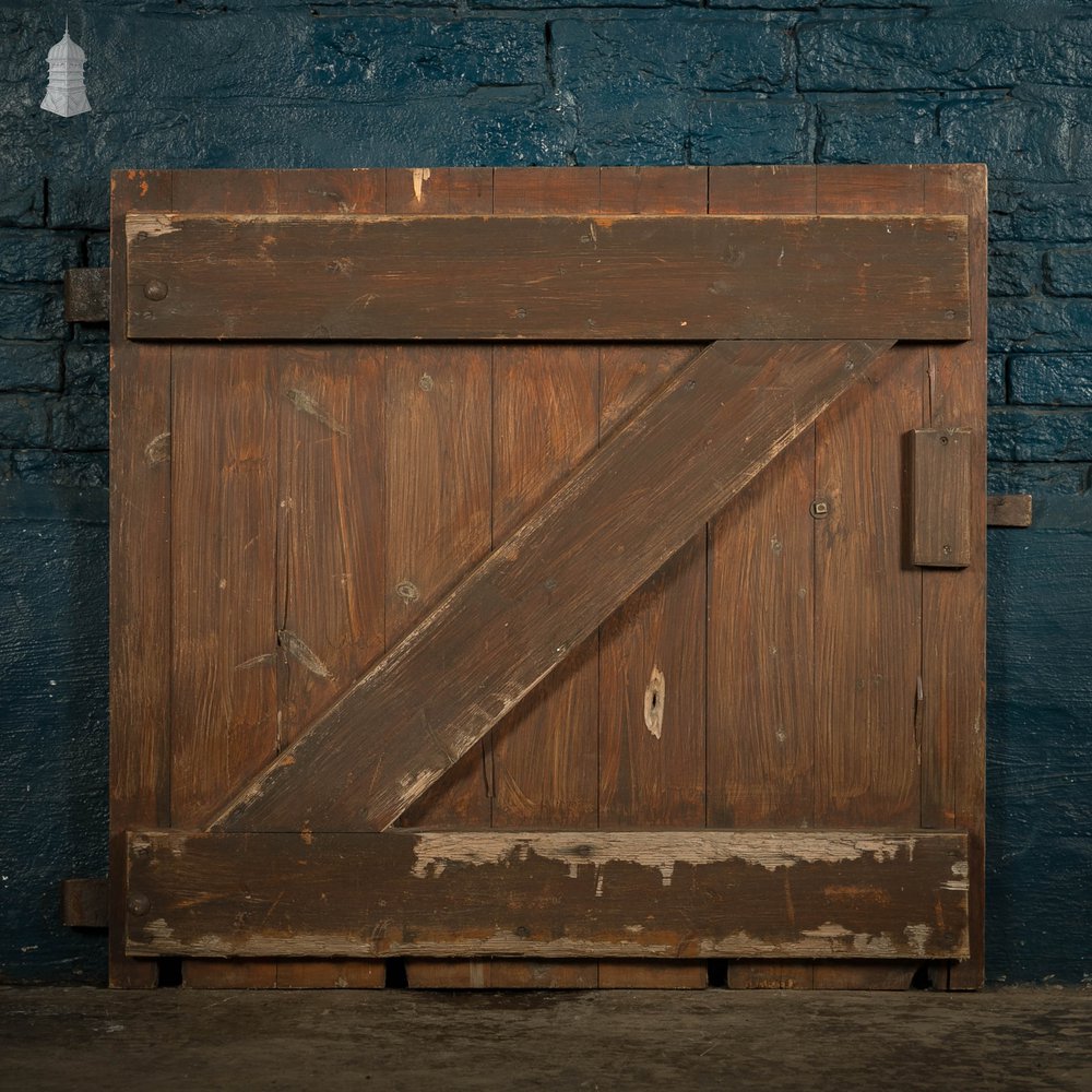 Ledged and Braced Pine Cupboard Door