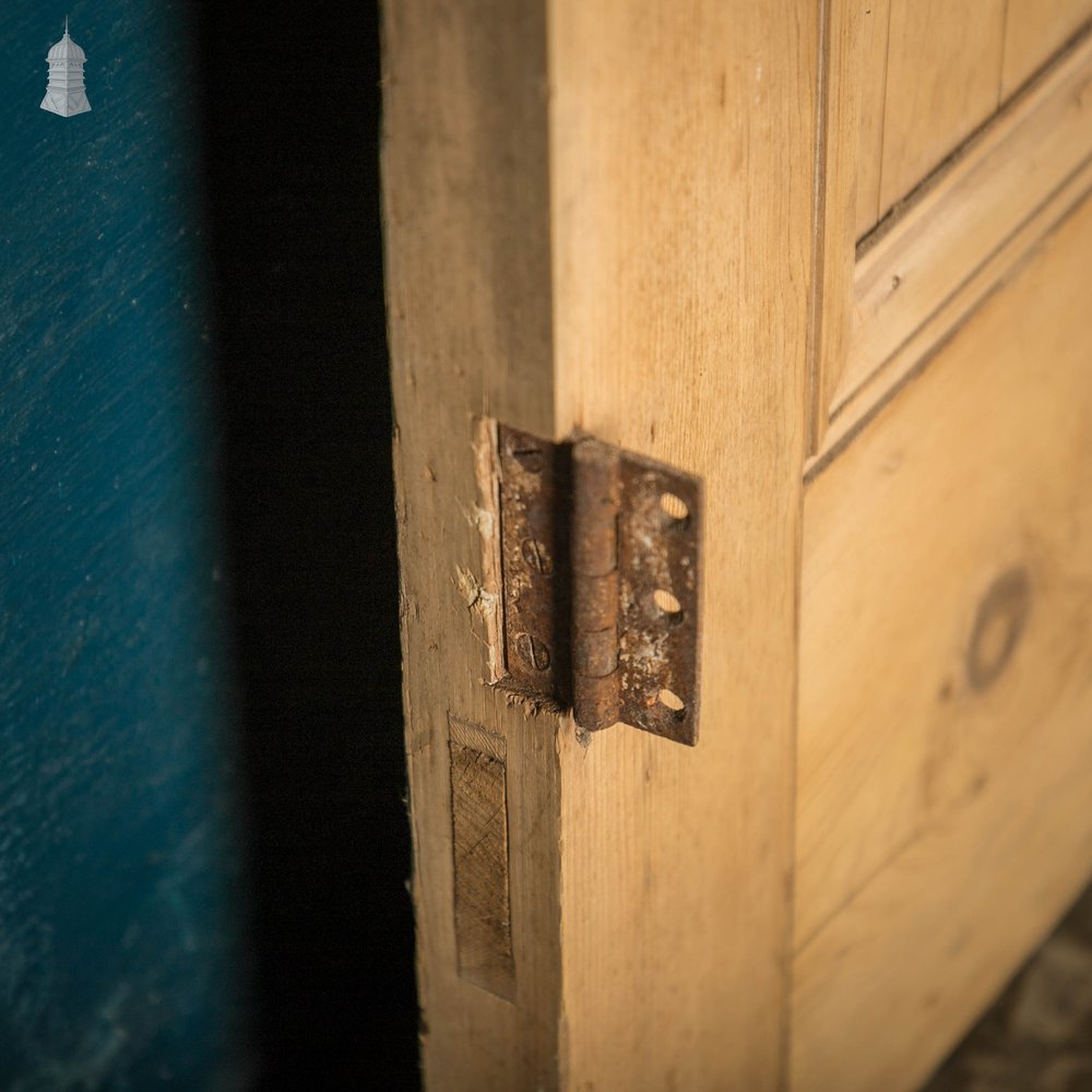 Half Glazed Door, Victorian, Pine with Moulded Panels