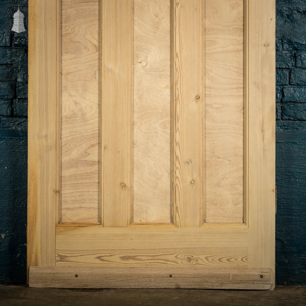 Pine Paneled Door, 1 Over 3, 4 Panel