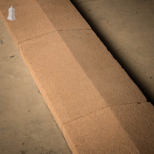 Twice Weathered Coping, Reclaimed Composition Stone - Run of 9.5M