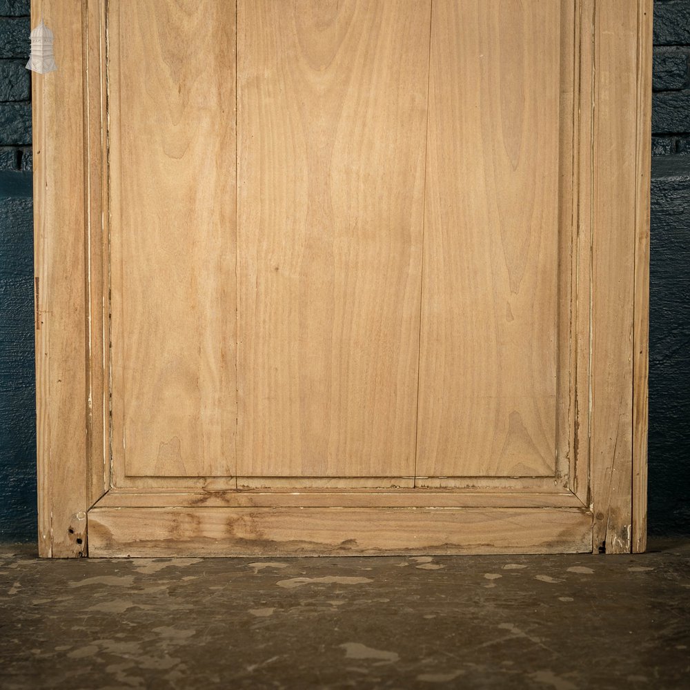 Pine Panelled Door, 19th C French, 2 Moulded Panels