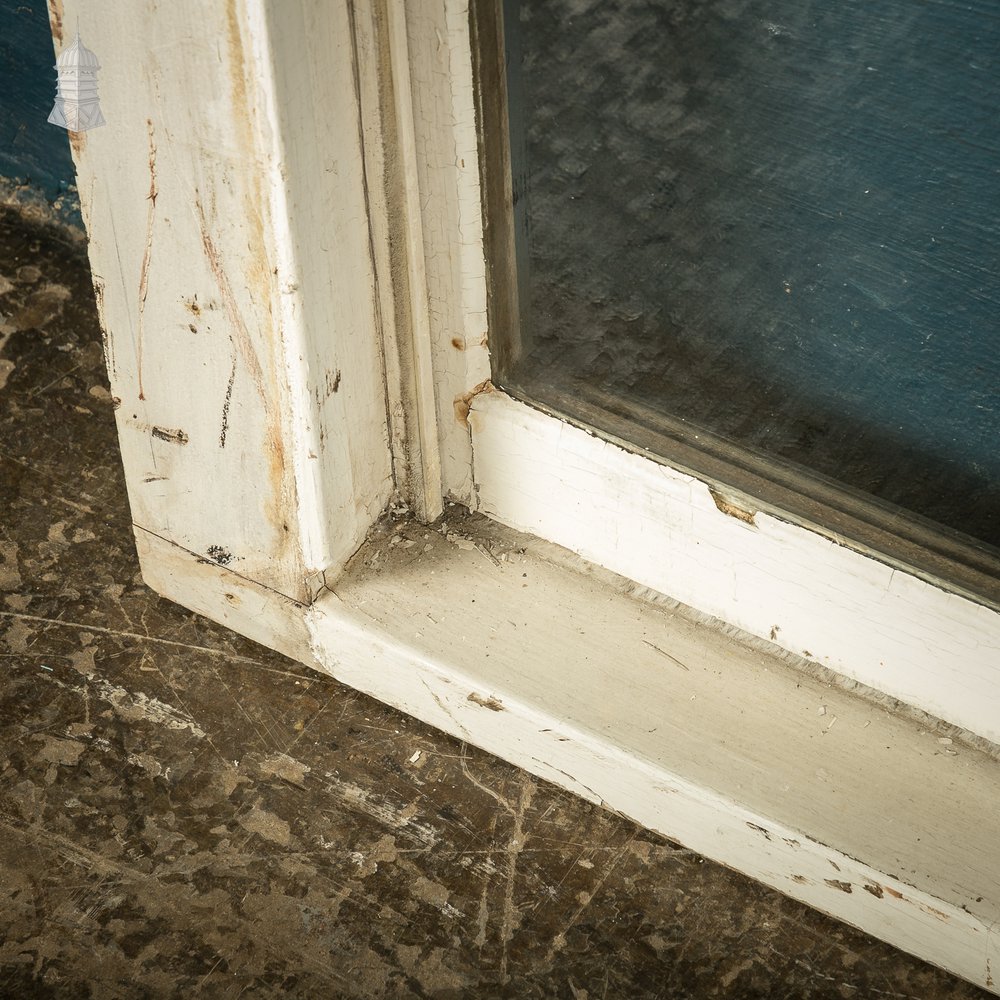 Arch-Top Sash Window, Edwardian Mahogany Construction