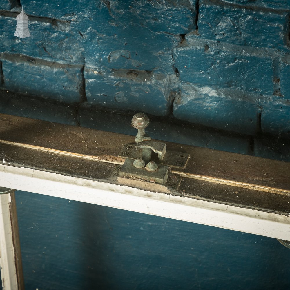 Arch-Top Sash Window, Edwardian Mahogany Construction