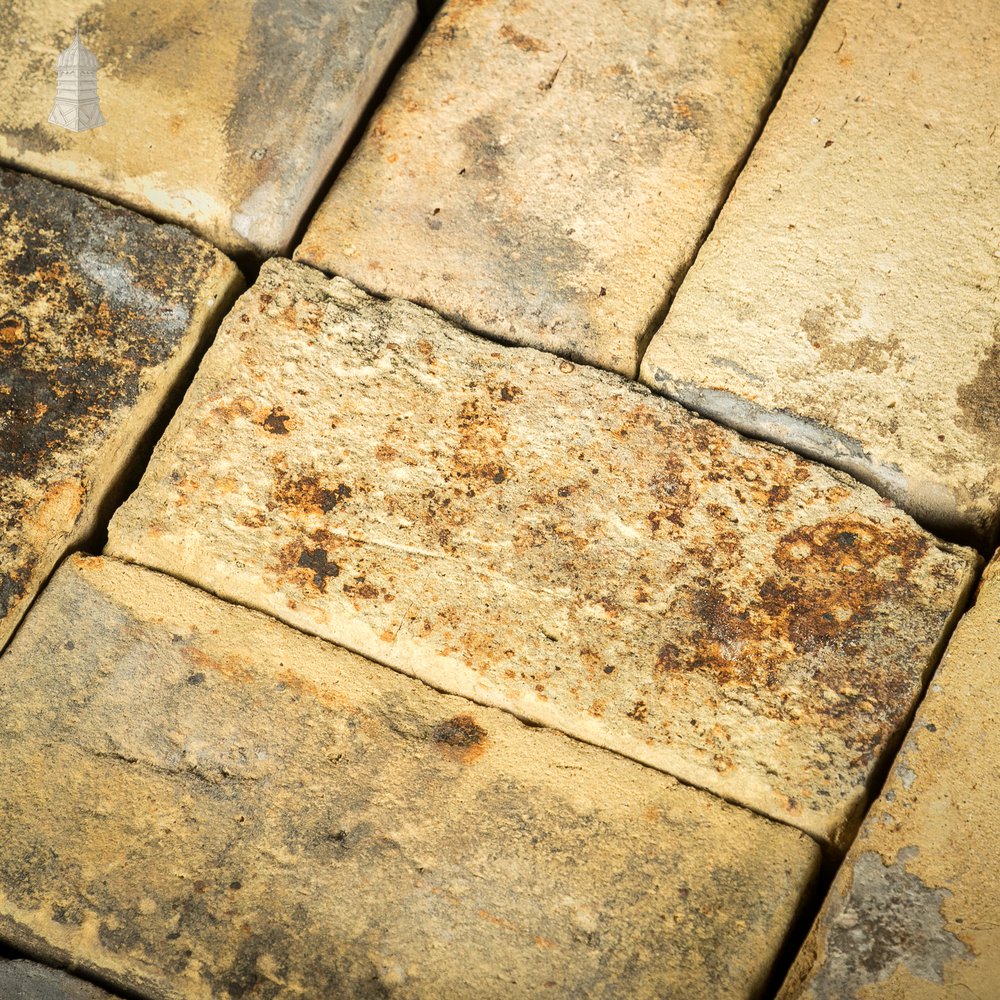 Worn Buff Floorbricks, Batch of 241 - 6 Sq M Square Metres