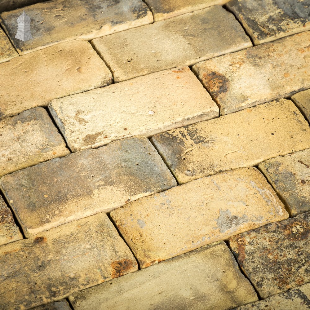 Worn Buff Floorbricks, Batch of 241 - 6 Sq M Square Metres