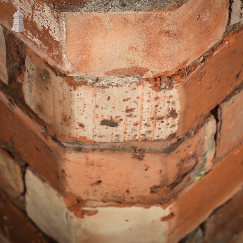 Single Cant Bricks, Reclaimed Pressed Red Brick