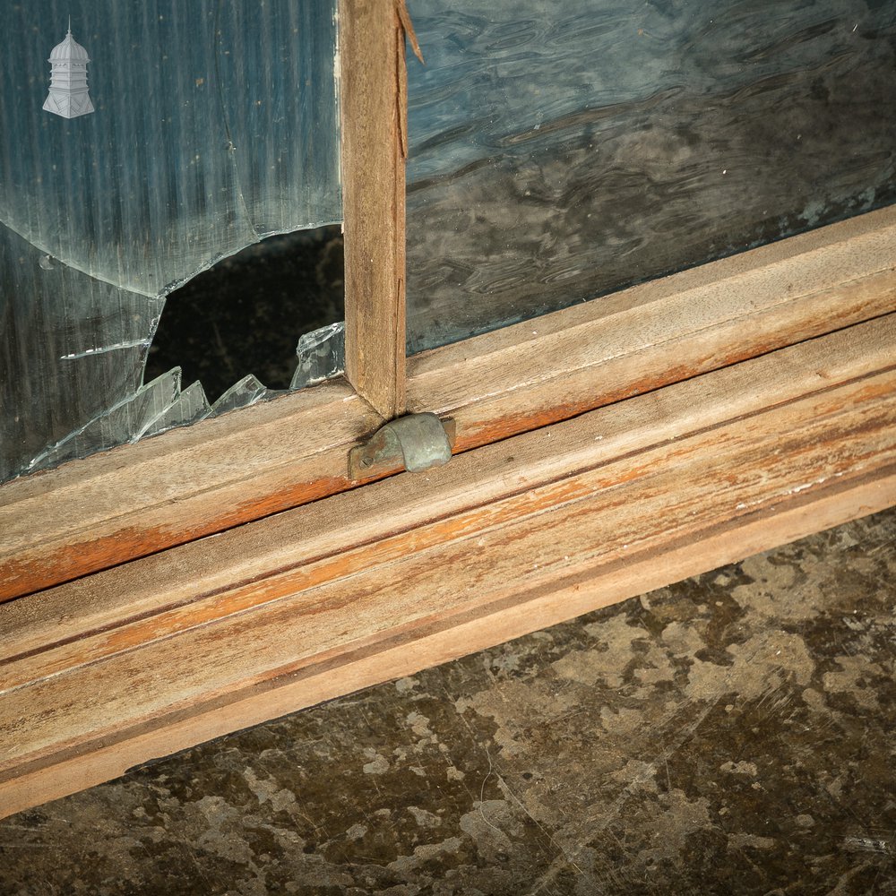 Arch-Top Sash Window, Edwardian Mahogany Construction