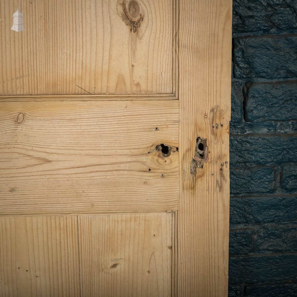 Pine Panelled Door, Victorian 2 Panel