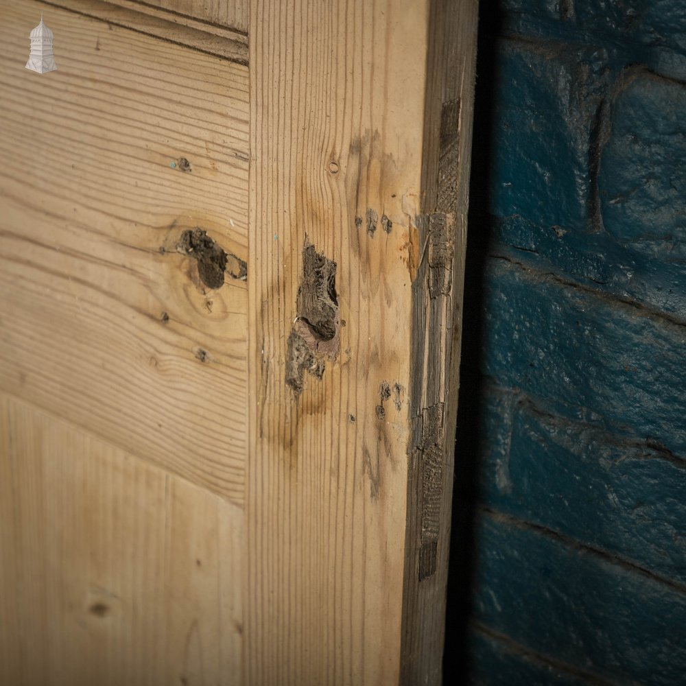 Pine Panelled Door, Victorian 2 Panel