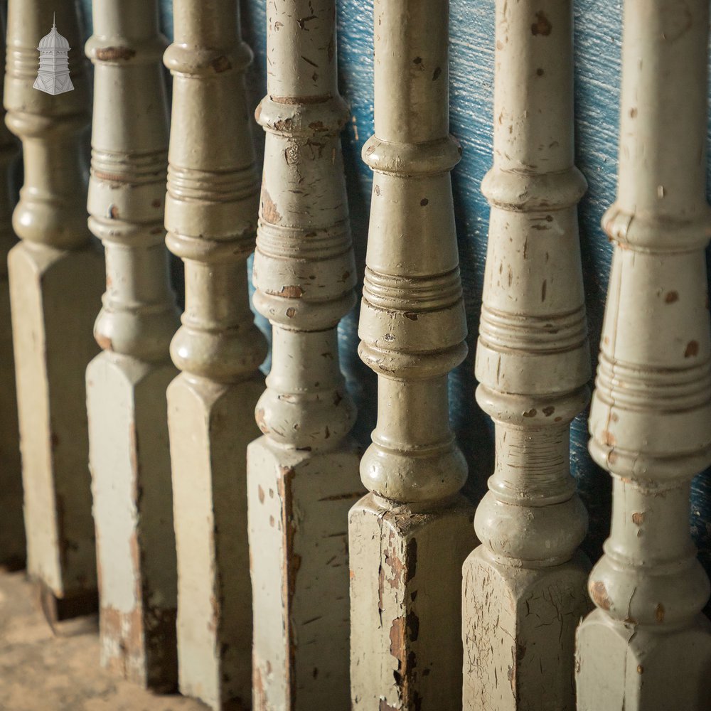 Turned Staircase Spindles, Batch of 43
