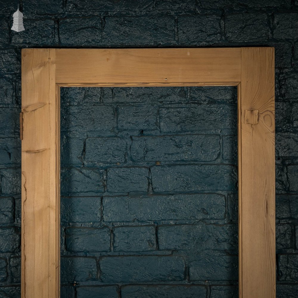 Half Glazed Door, Victorian Pine with 2 Moulded Panels