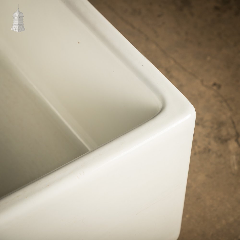 4ft x 2ft Belfast Sink with Weir Overflow, Large Ceramic Sink