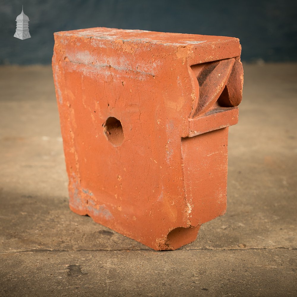 Terracotta Brick Arch with Decorative Moulded Voussoirs