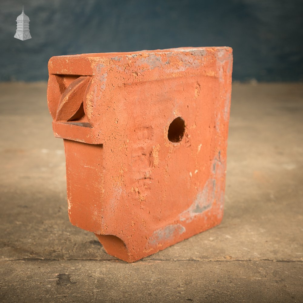 Terracotta Brick Arch with Decorative Moulded Voussoirs