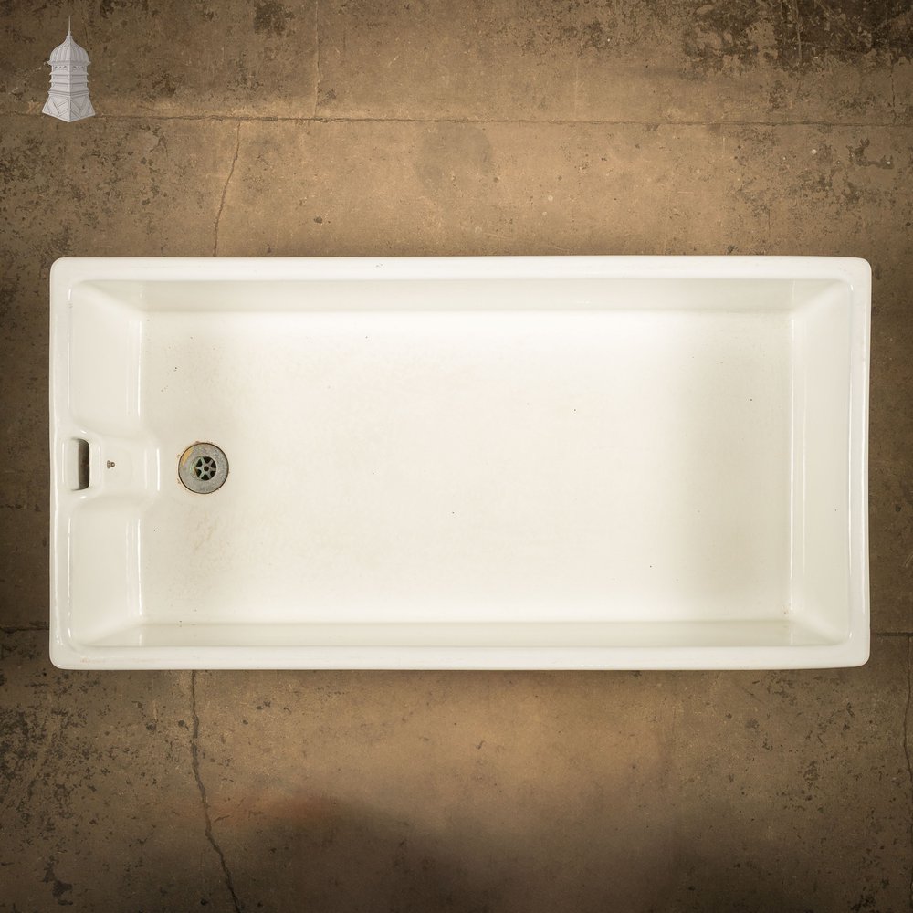 4ft x 2ft Belfast Sink with Weir Overflow, Large Ceramic Sink