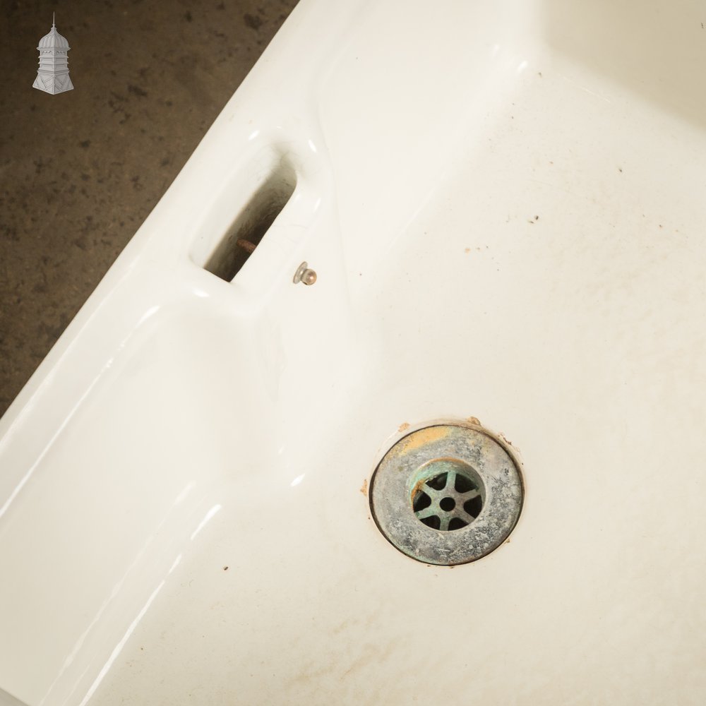 4ft x 2ft Belfast Sink with Weir Overflow, Large Ceramic Sink