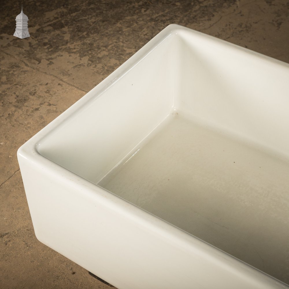 4ft x 2ft Belfast Sink with Weir Overflow, Large Ceramic Sink