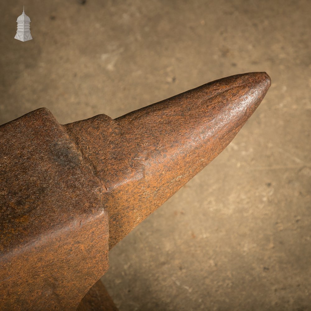 Wrought Iron Blacksmith's Anvil, 2.36 CWT (120kg) , Pre-London Pattern