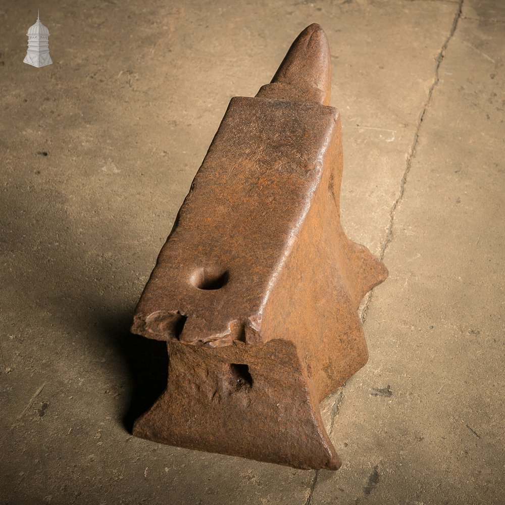 Wrought Iron Blacksmith's Anvil, 2.36 CWT (120kg) , Pre-London Pattern