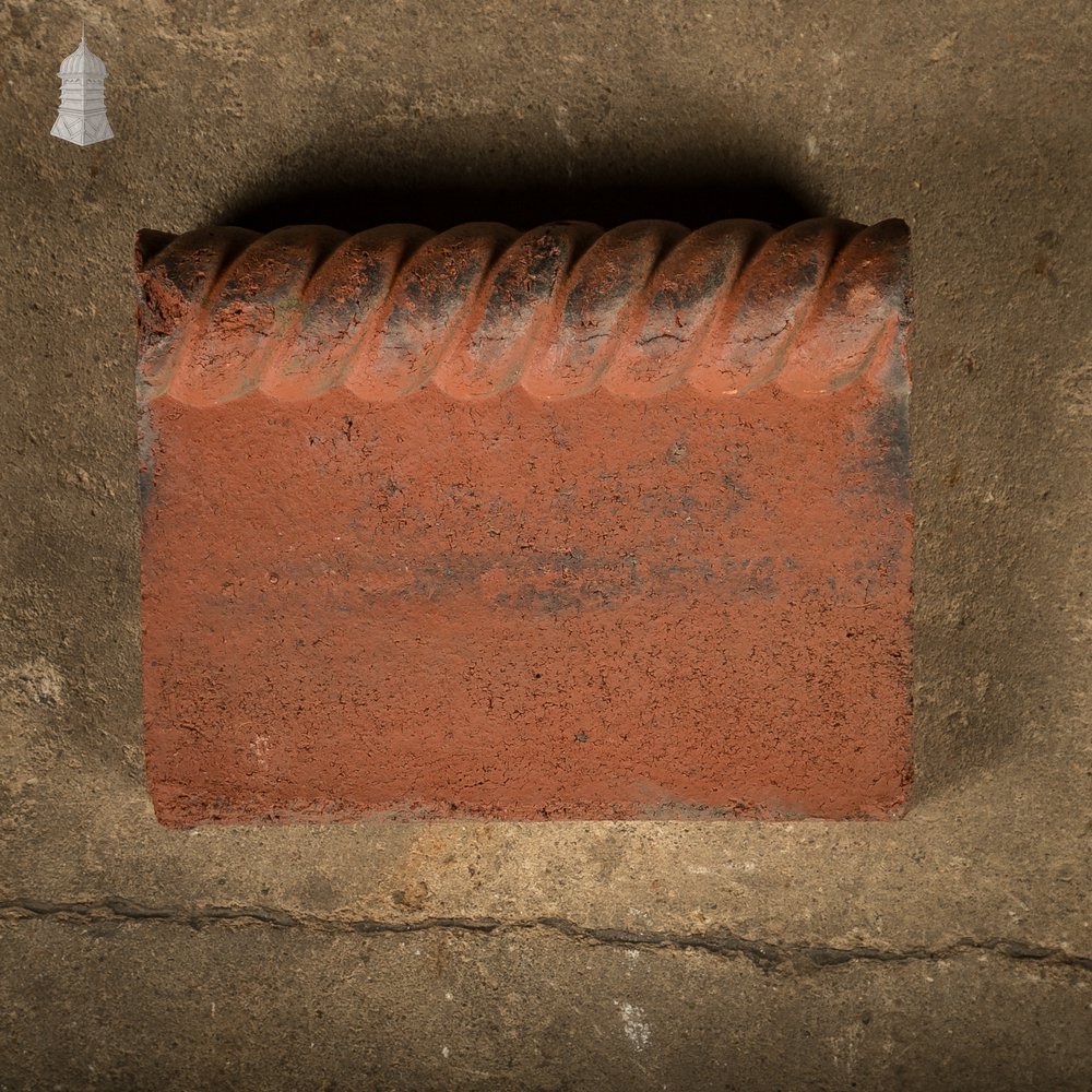 Terracotta Rope Top Garden Edging Tiles, 13.5 Linear Metres