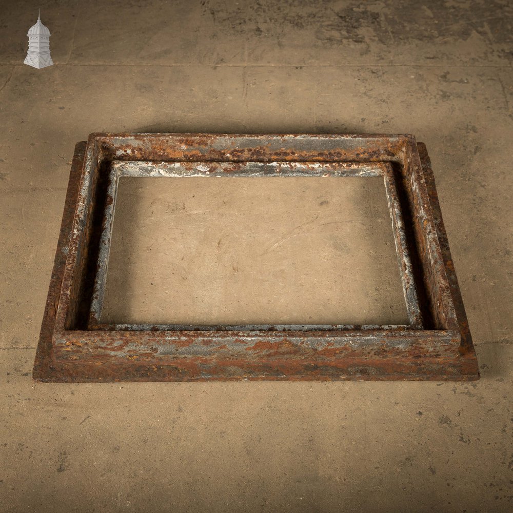 Manhole Cover with Frame, Reclaimed Inspection Cover