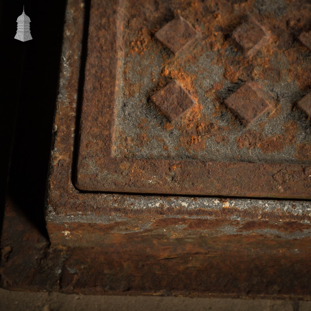 Manhole Cover with Frame, Reclaimed Inspection Cover