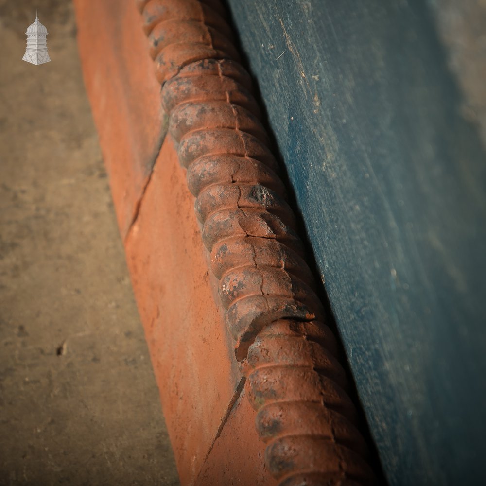 Terracotta Rope Top Garden Edging Tiles, 13.5 Linear Metres