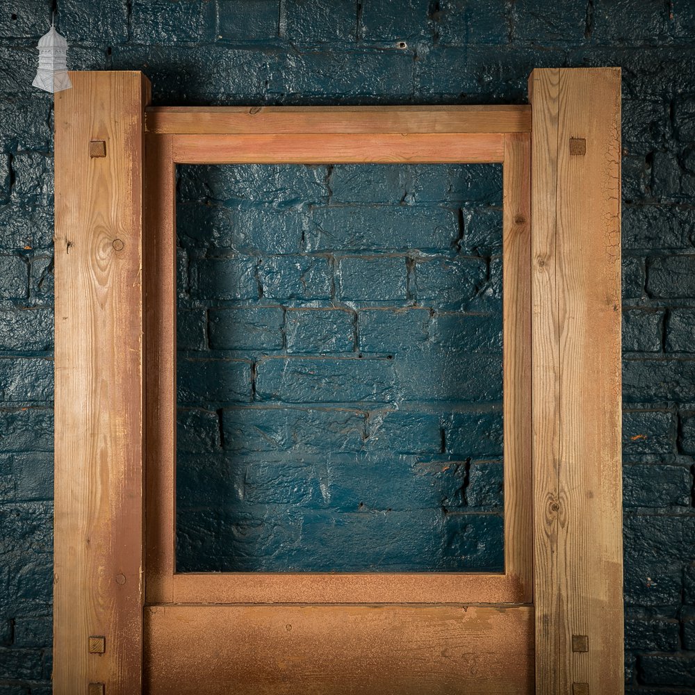 Half Glazed Partition Timber Frame Architectural Screen with Panelled Base