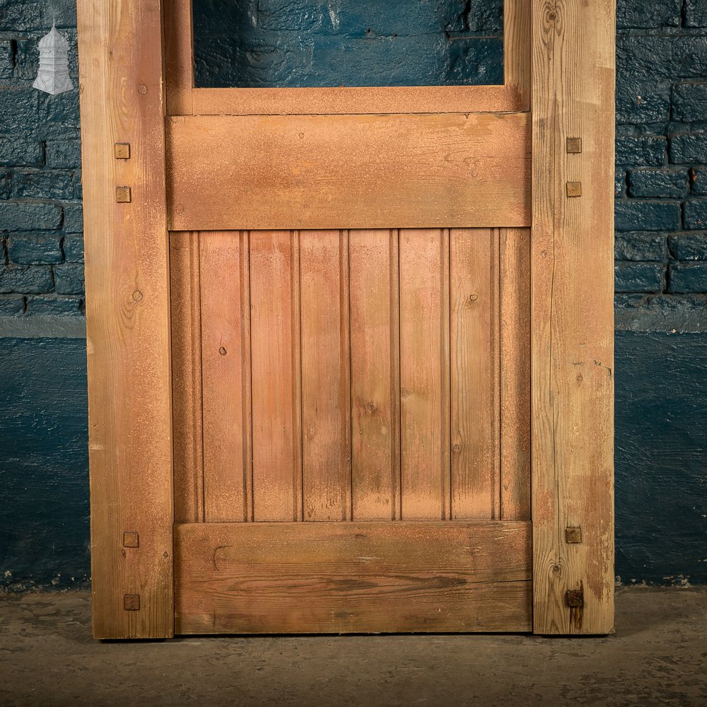 Half Glazed Partition Timber Frame Architectural Screen with Panelled Base