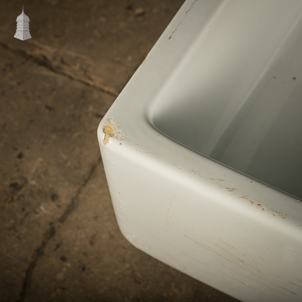 Vintage Shanks Belfast Butler Sink with Soap Recesses and Tap Holes