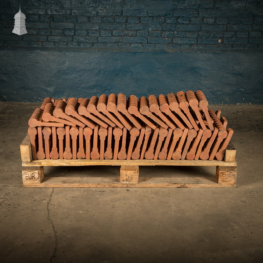 Terracotta Rope Top Garden Edging Tiles, 22 Linear Metres