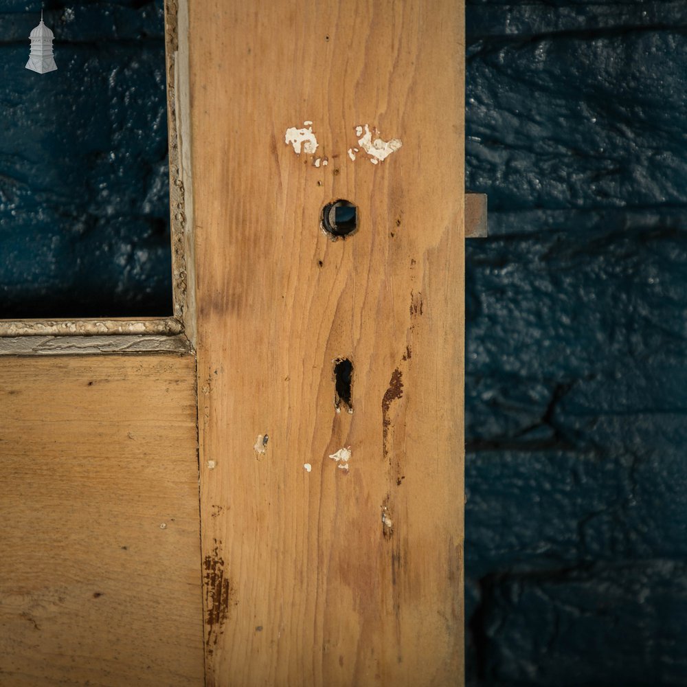 Half Glazed Door, 19th C Pine