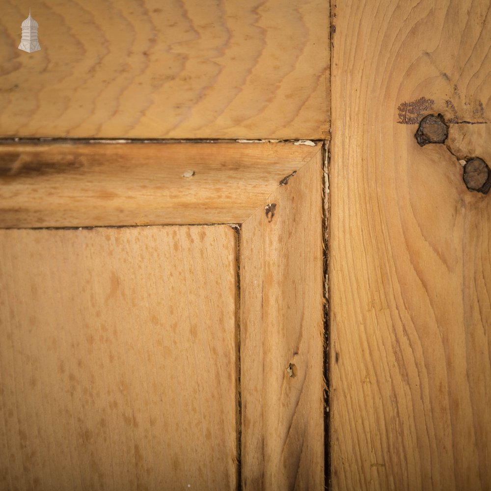 Half Glazed Door, 19th C Pine