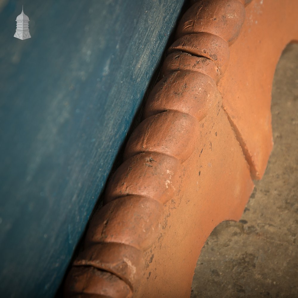 Terracotta Rope Top Garden Edging Tiles, 22 Linear Metres