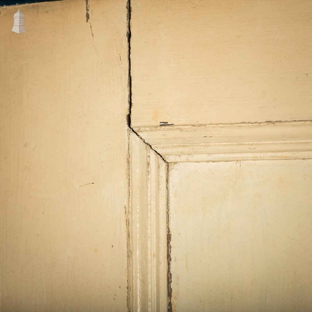 Pine Paneled Door, Moulded 4 Panel