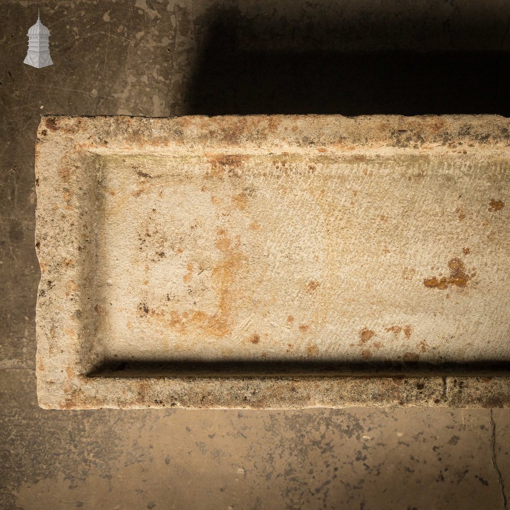 Long Shallow Stone Trough
