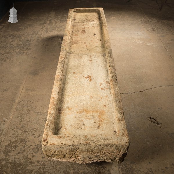 Long Shallow Stone Trough