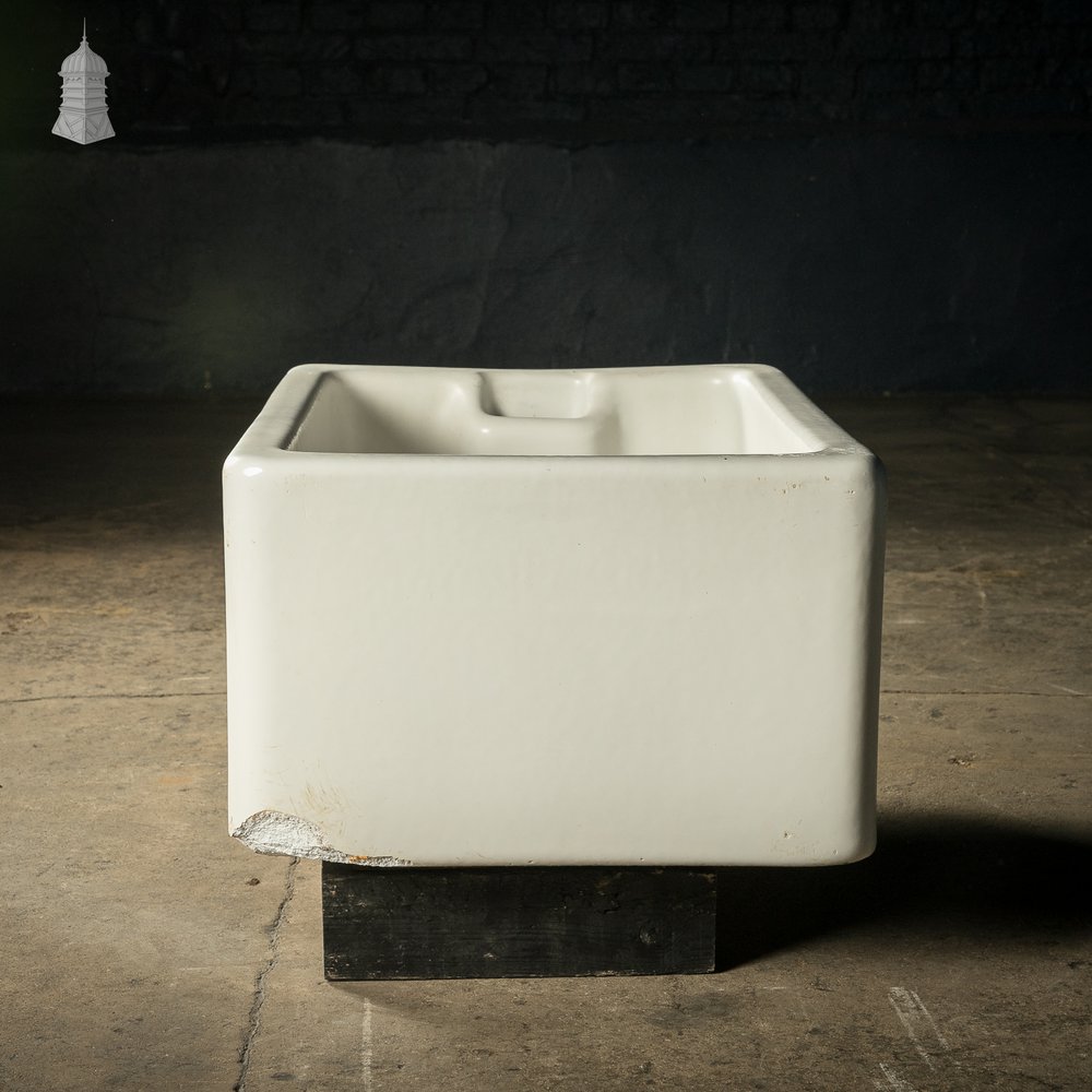 Belfast Butler Sink, Twyfords White Glazed