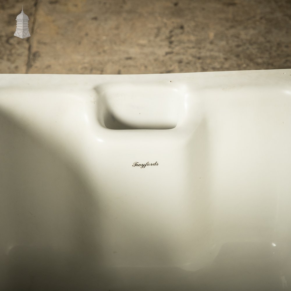 Belfast Butler Sink, Twyfords White Glazed