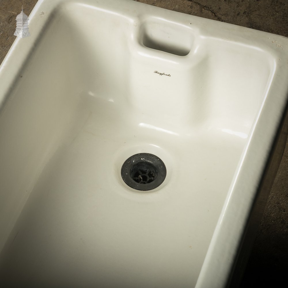 Belfast Butler Sink, Twyfords White Glazed