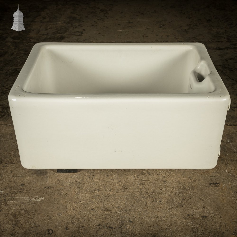 Belfast Butler Sink, Twyfords White Glazed