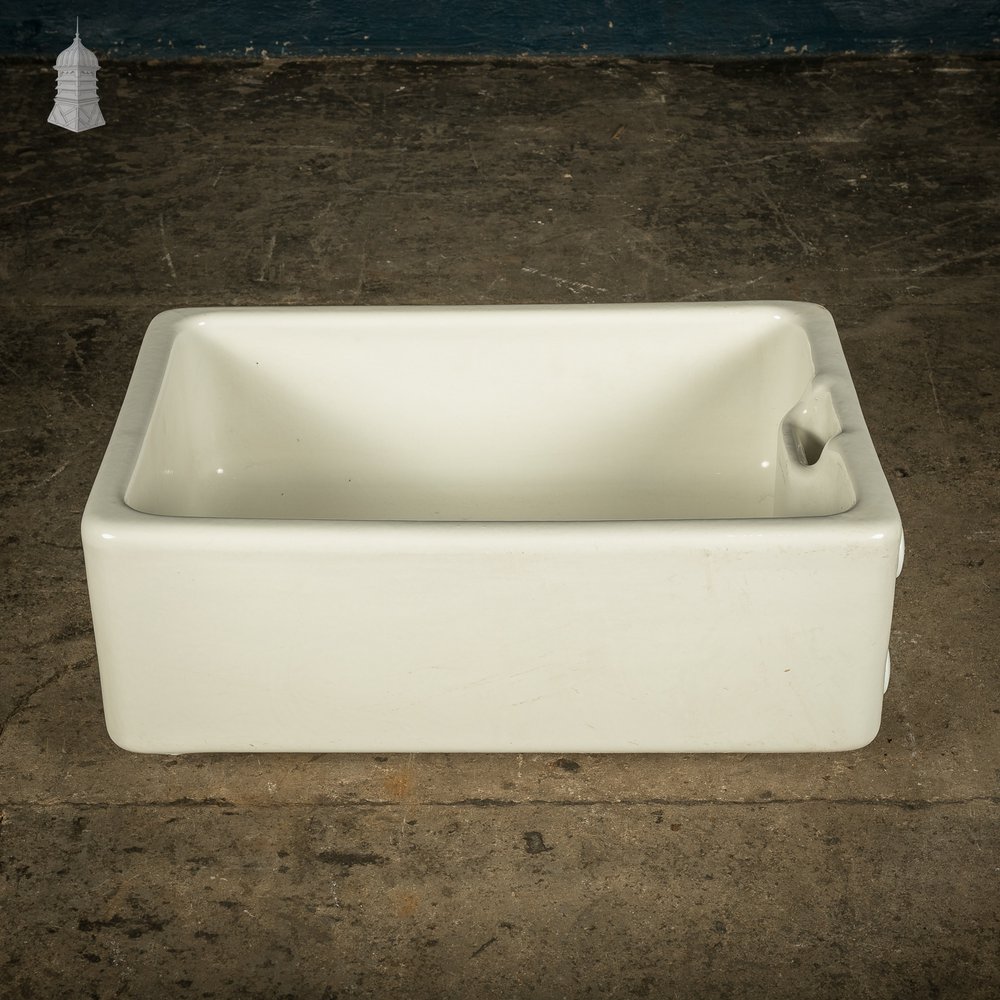 Belfast Butler Sink, White Glazed by Twyfords