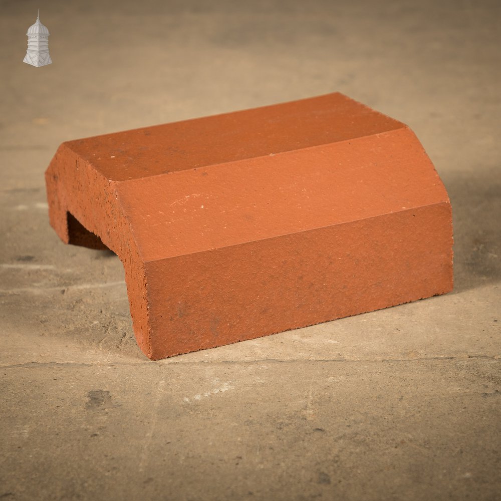 Red Saddleback Wall Cappings / Copings - A run of 4M